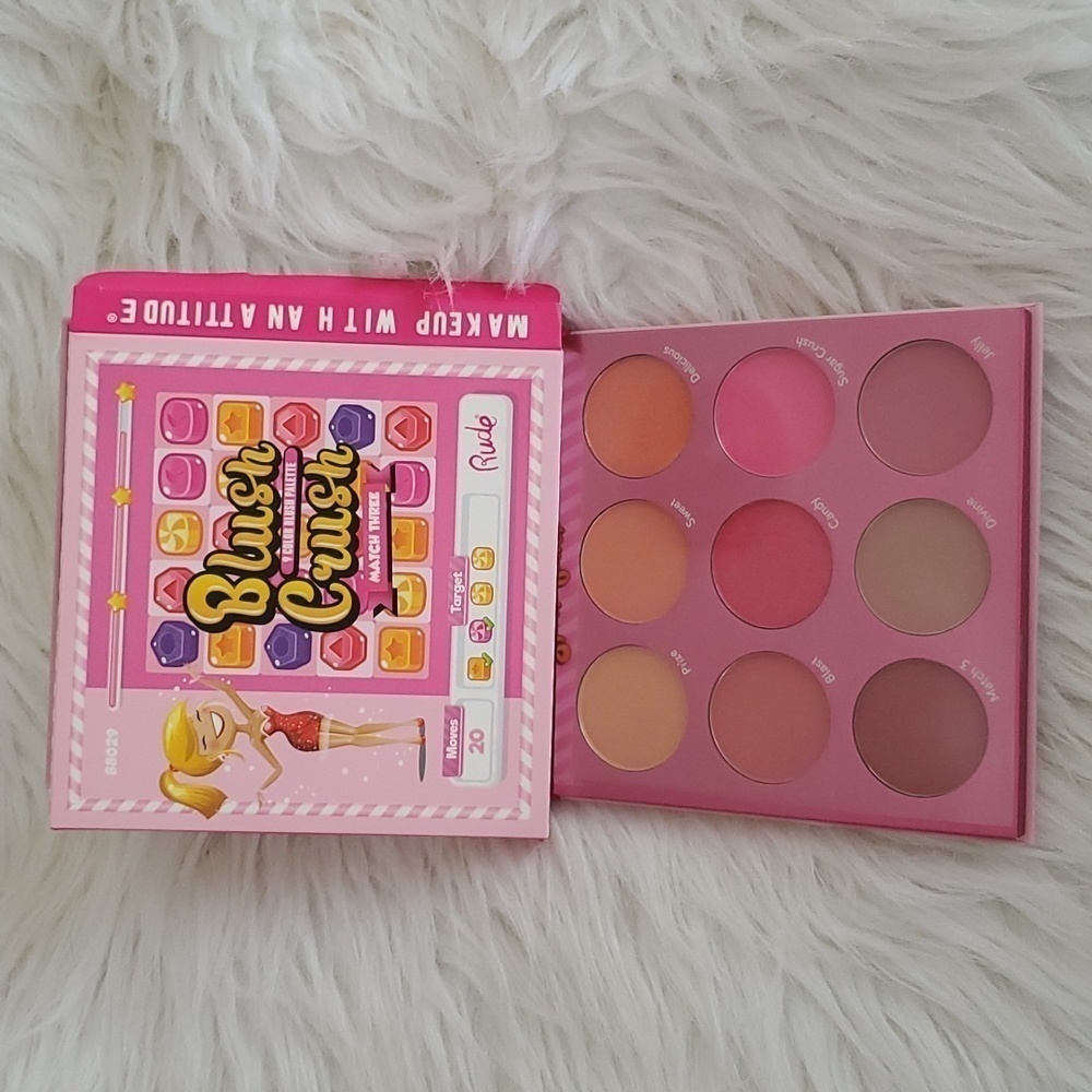 RUDE Cosmetics Blush Crush Palette